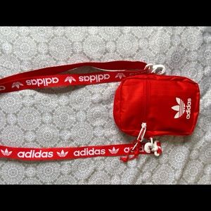 Red Crossbody Adidas bag